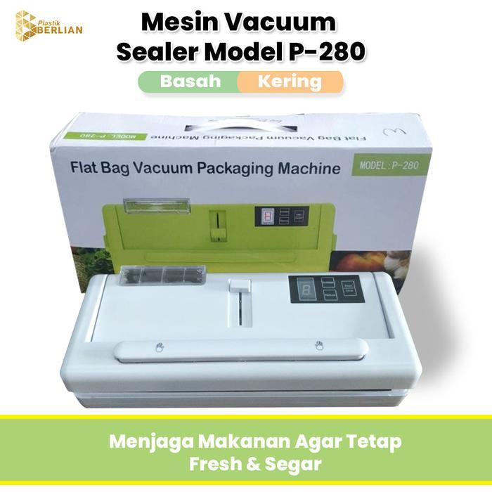 Vacuum Sealer P-280 / Mesin Vacuum Sealer Kering Dan Basah