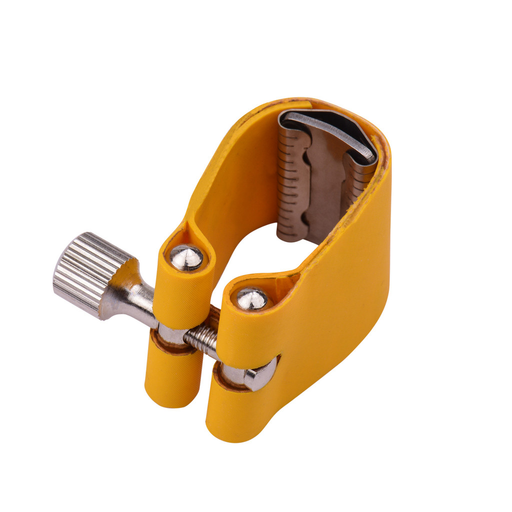 Muslady Saxophone Ligature Compact Durable Sax Ligature Sax Fastener Clip Alto Saxophone ligature