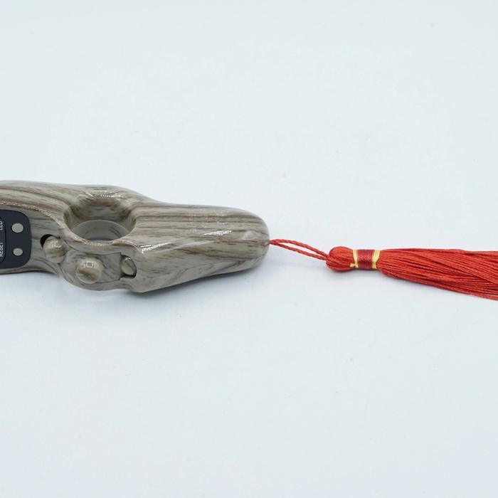 Tasbih Digital Ibadah Doa Zikir Muslim Lampu LED Premium - Chesnut Kayu Wood - SXH5136 - SKU