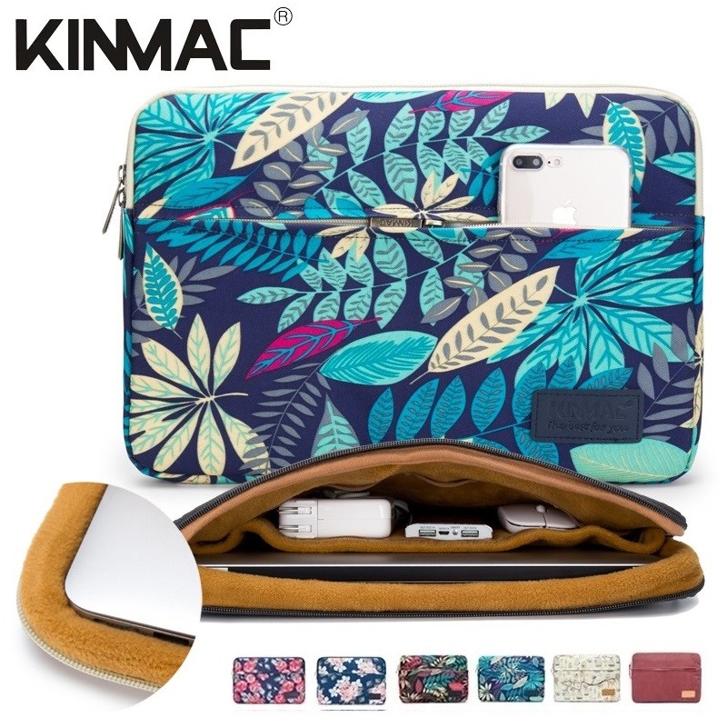 Brand Kinmac Laptop Bag 13,14,15.4,15.6 Inch,Women Man Shockproof Sleeve Case For MacBook Air Pro