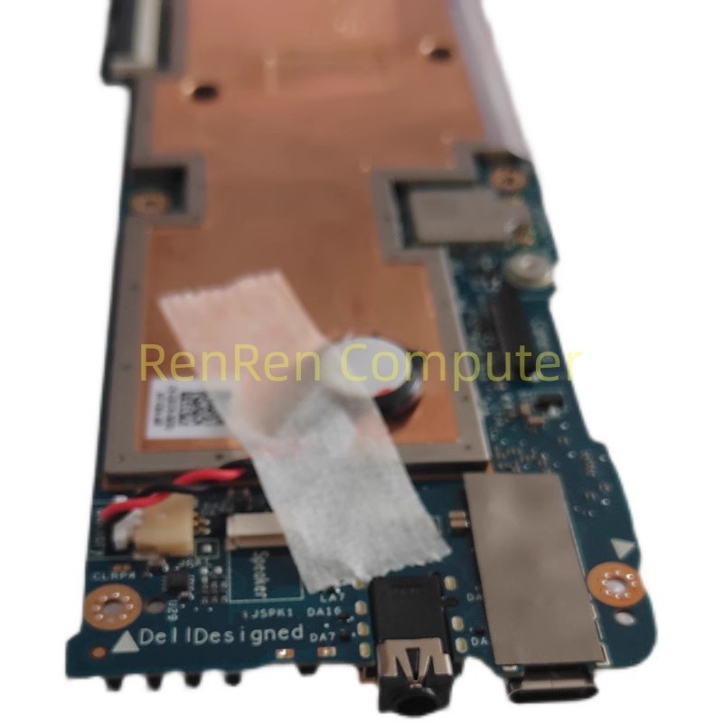 BAZ80 CAZ80 LA-D781P For DELL XPS 13 9365 Laptop Motherboard With I5-7Y54 I7-7Y75 CPU 4GB/8GB/16GB