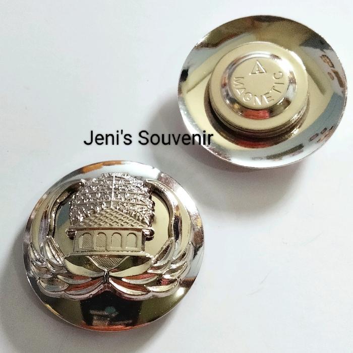 PIN KORPRI TUMPUK SILVER MAGNET - BROS KORPRI - LENCANA KORPRI Perak