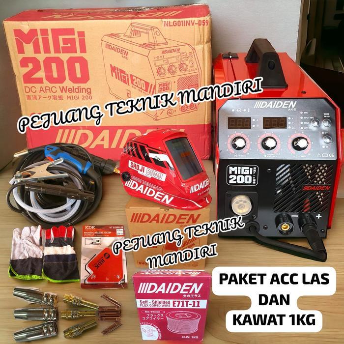 Mesin Las Daiden Migi 200 / Travo Las Inverter Co2 Daiden Mig Migi 200