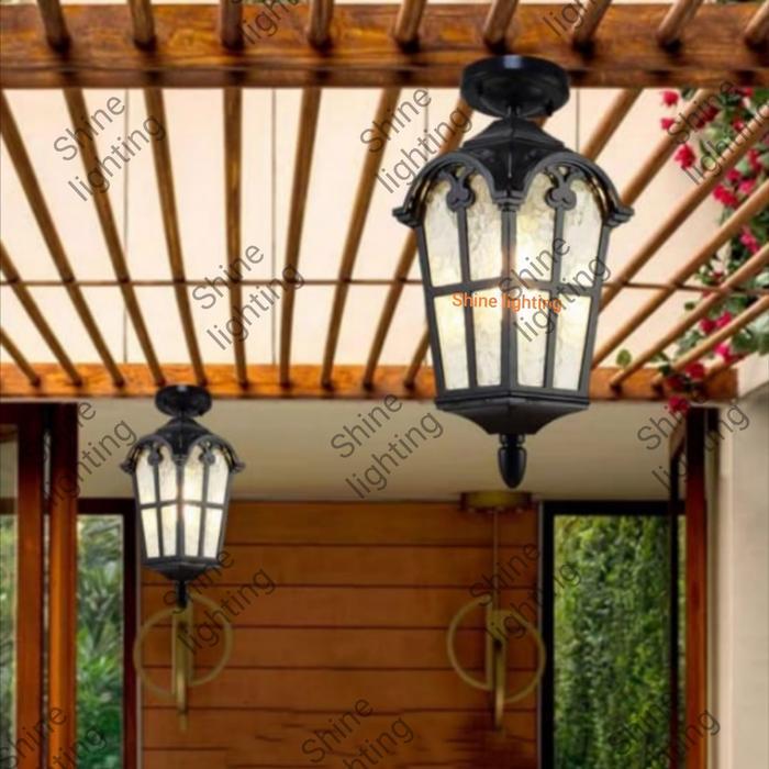 Lampu plafon klasik modern outdoor waterprood teras tipe 11200 H