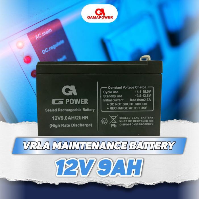 AKI UPS GPOWER 12V 9AH BATERAI UPS BATTERY AKI KERING BATERE UPS VRLA ORIGINAL QUALITY