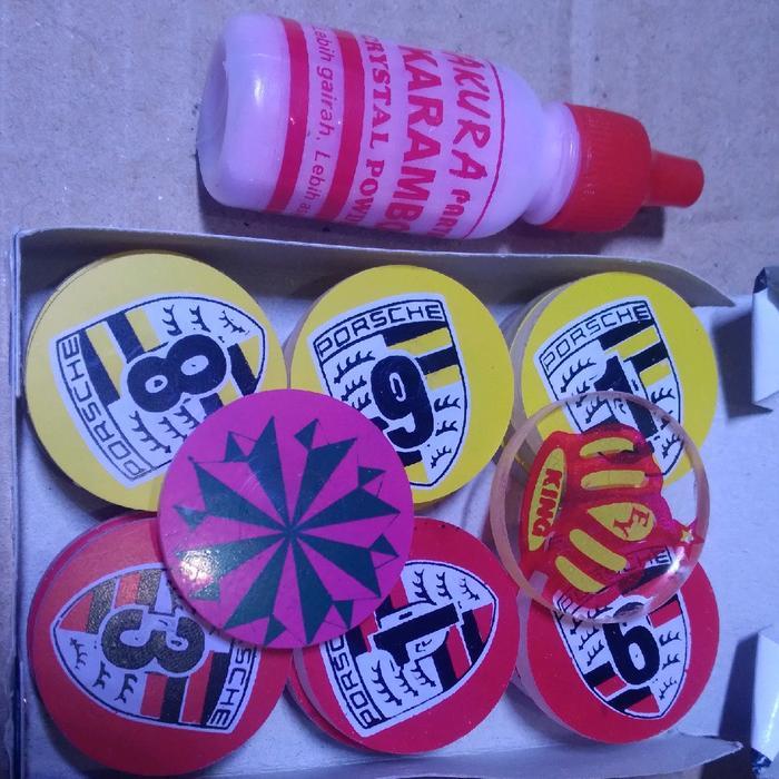 Best Seller Biji Karambol Premium Tebal 5Mm Dan Cristal Karambol Original