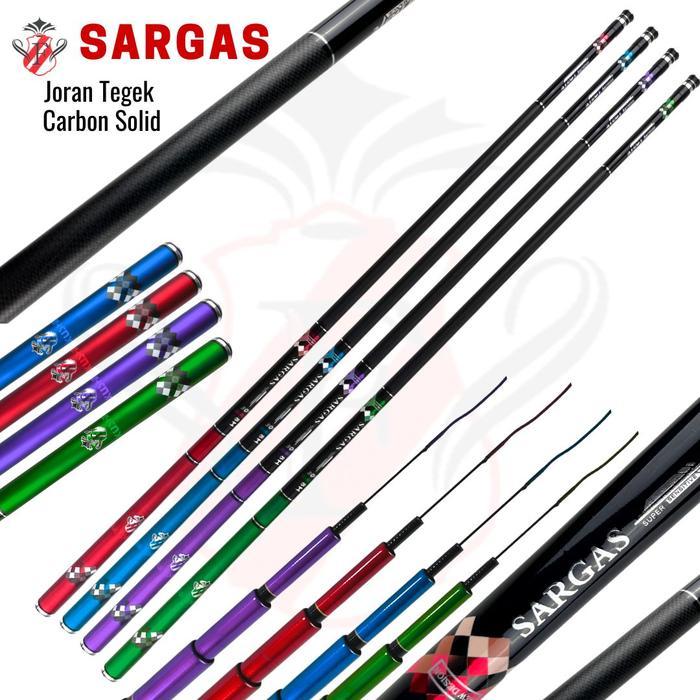 Joran Tegek Fukushima Galatama Carbon Solid 8H Ruas Panjang 86 Cm Sargas