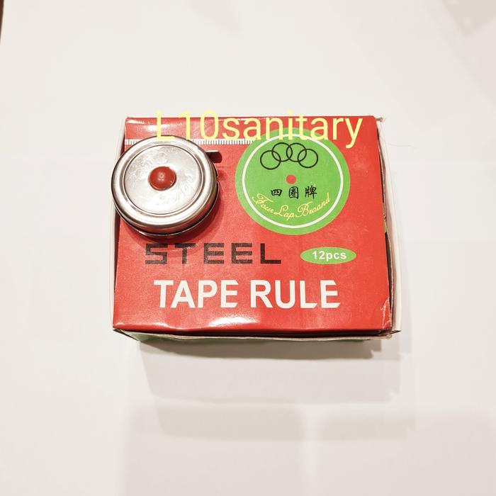 "New" meteran jengkol meteran besi meteran 2 meter meteran stainless bulat