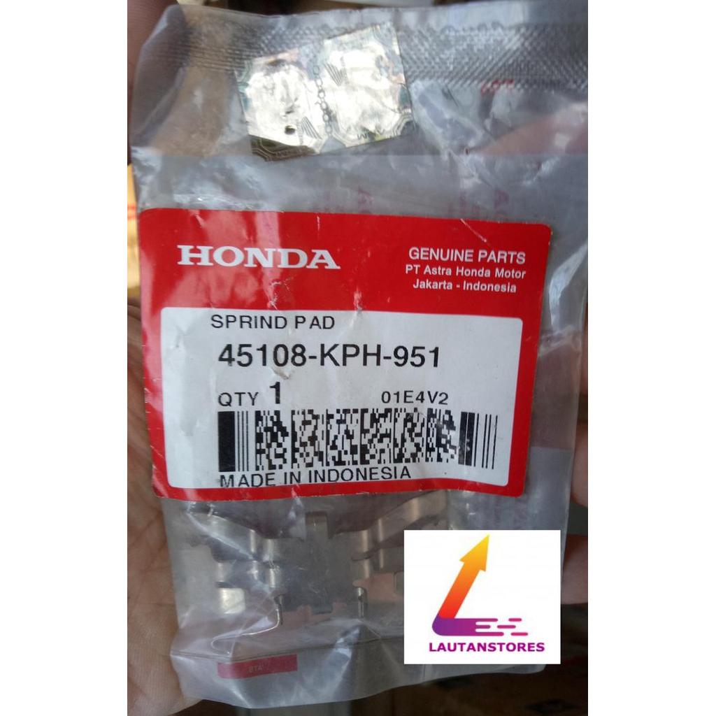 Stok Baru 45108-KPH-951 Plat Tahanan Kaliper Vario Karbu Megapro Monoshock CBR