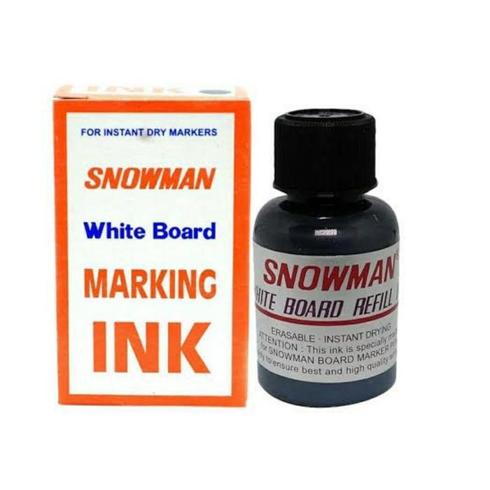 Stok Baru Snowman REFILL WHITEBOARD Marker / Isi Tinta Spidol Snowman whiteboard
