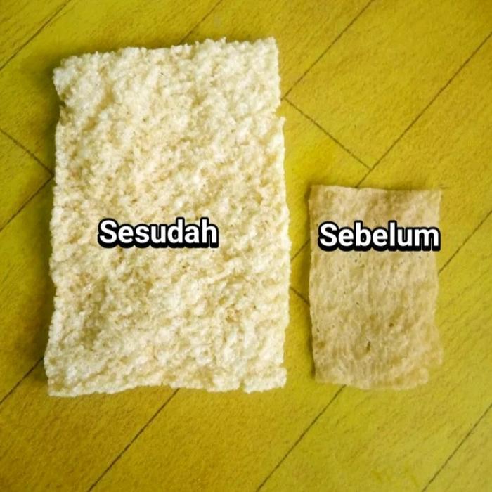 Kerupuk Puli 1Kg Atau Lempeng Khas Madiun Krupuk Gendar Mentah Kiloan Makanan Kerupuk Tradisional