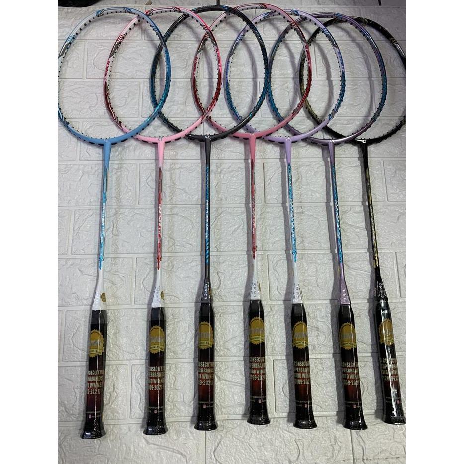 Raket Badminton Apacs New Feather Weight 55/ Feather Wt 55 Hanya 58Grm