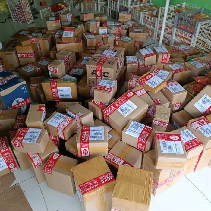 "New" MAKARONI GANDUM PAKET JUALAN OCEP SNACK ISI 100 PCS Pak