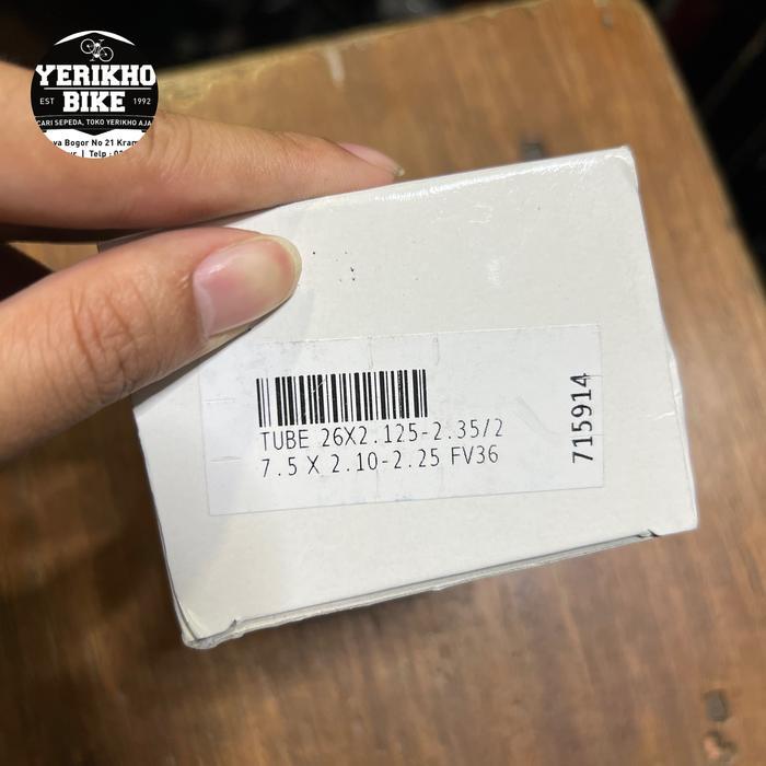 Stok Baru Ban Dalam Sepeda Polygon 26 x 2.125 - 2.35 / 27.5 x 2.10-2.25 FV 36mm