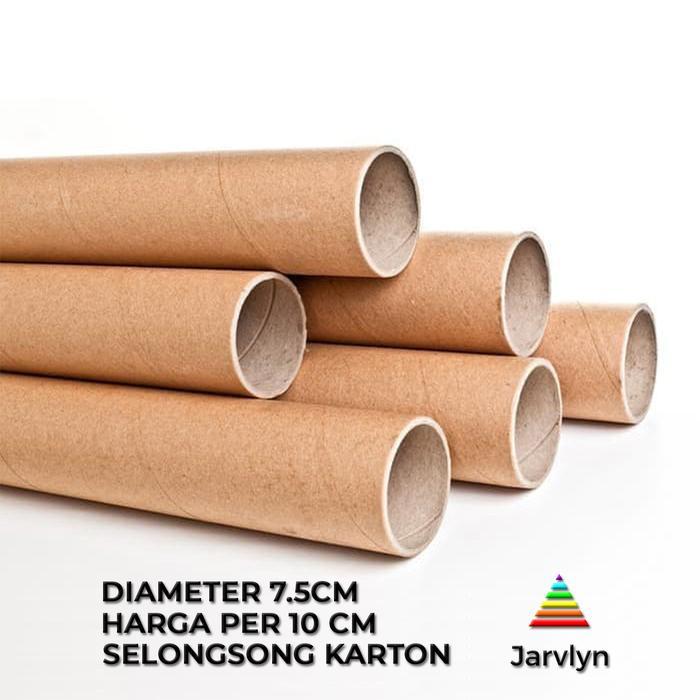 Paper Core Cardboard Tube Sticker Selongsong Kardus Tabung Karton Bekas