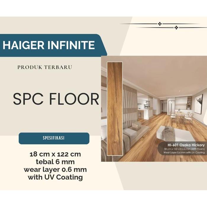 Lantai SPC 6 mm // HAIGER INFINITE