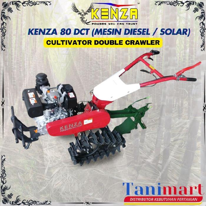Cultivator Kenza 80 DCT / Traktor Kenza Roda Besi / Traktor Mini Kenza / Mesin Dangir / Mesin Gulud 