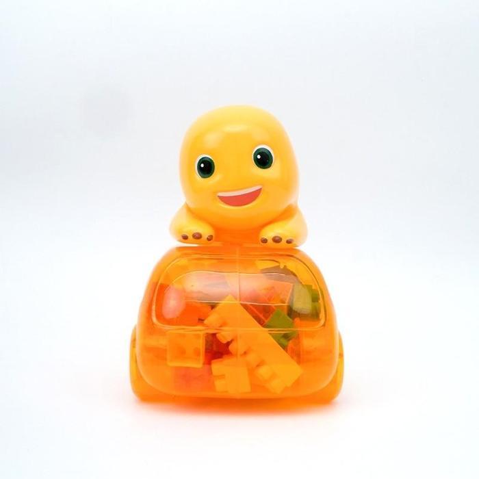 OHSOME - MR. MAN NAILONG BUILDING BLOCKS CAR 50PCS / BLOCK MAINAN BALOK SUSUN DIY NAILONG MOBIL 50