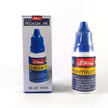 TINTA STEMPEL PERMANENT / PREMIUM / PLASTIK KACA KAYU BESI FOIL TAHAN AIR/ ANTI LUNTUR TINTA SHINY