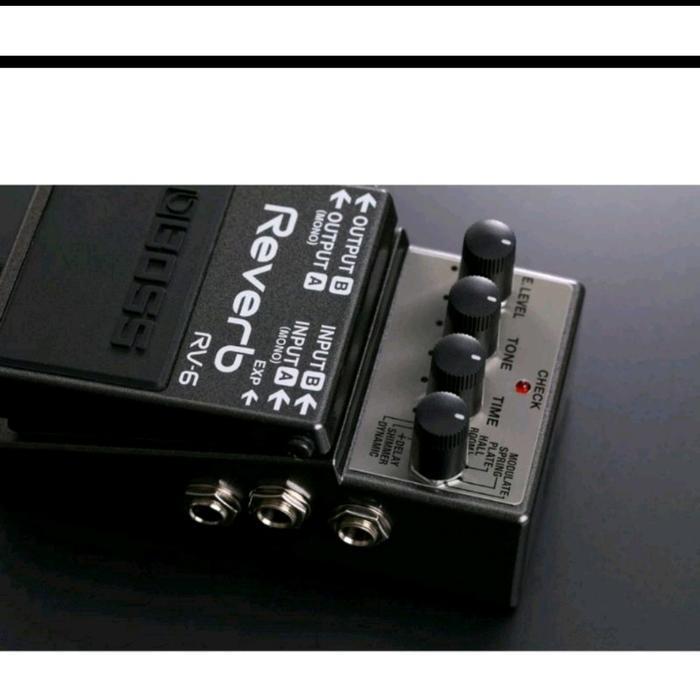 Pedal Efek Boss RV6 Digital Synth Processor Guitar Effects Pedal Rv-6 Digital Reverb