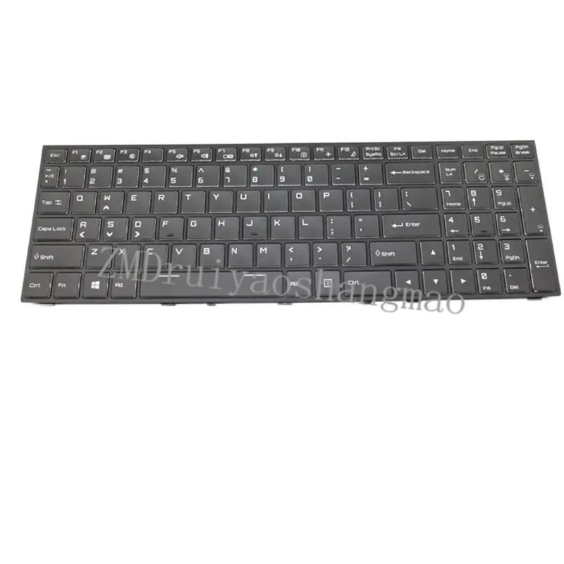 laptop keyboard with RGB Backlit For Hasee Clevo P650s MP-13H83USJ430C P651SE/SG P650SA P670 P655