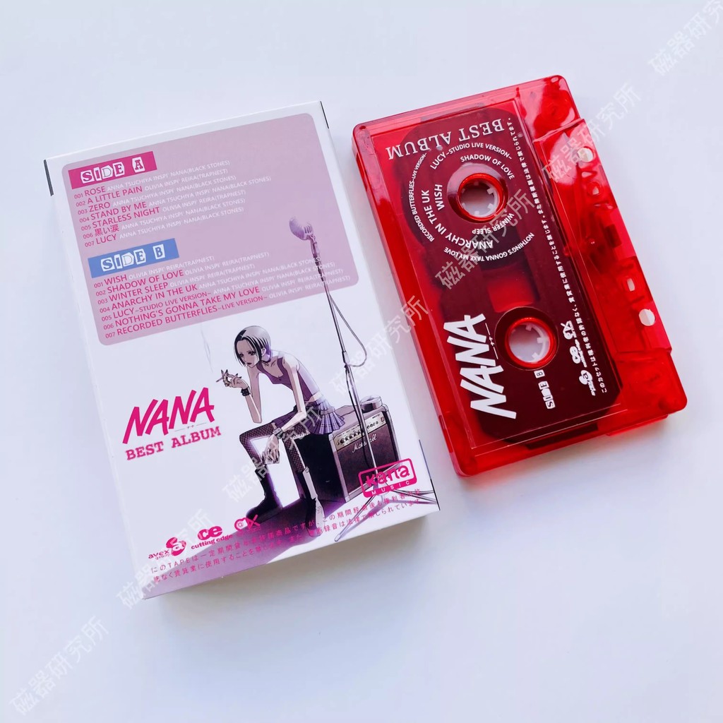 New NANA Music Magnetic Tape Anna Tsuchiya Punk Oosaki Nana BLAST Album Cassettes Cosplay Walkman