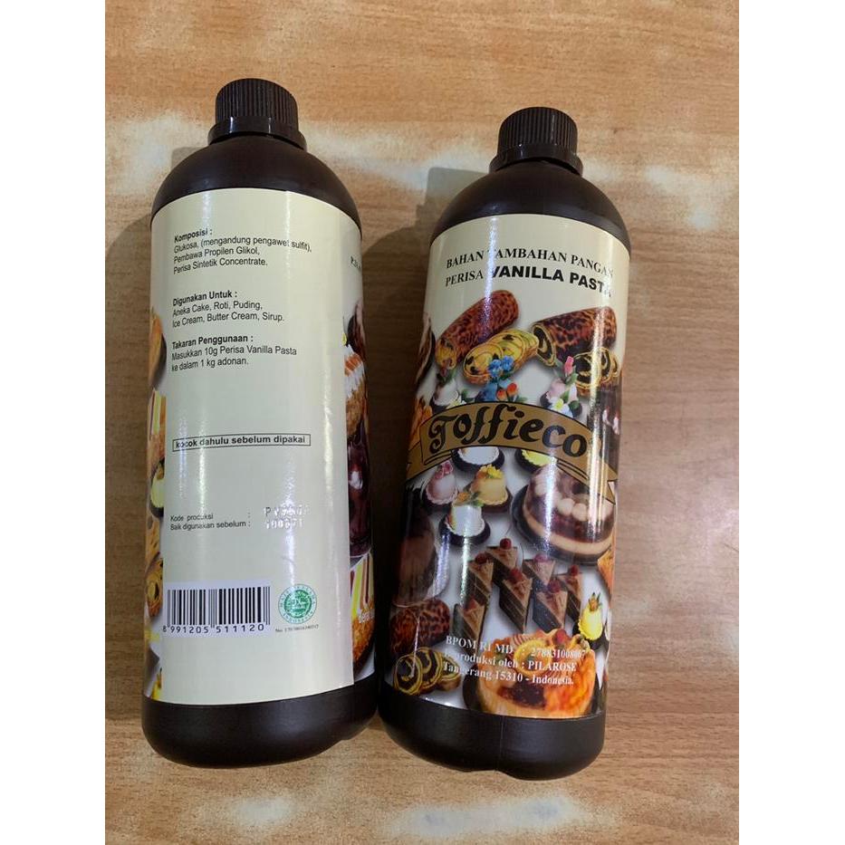 TOFFIECO PASTA VANILLA 1 KG / PERISA VANILA