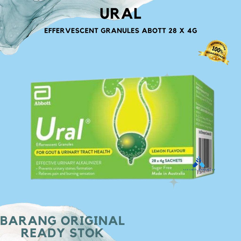 Ural Effervescent Granules Abott 28 x 4g