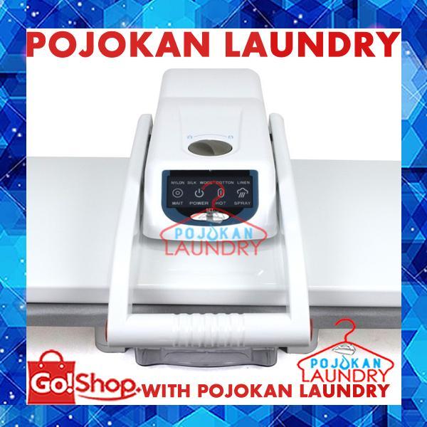 Mesin Magic Steam Press Kerah Sablon 32 INCH ESP-810E/ Mesin Steam Press 32 inch