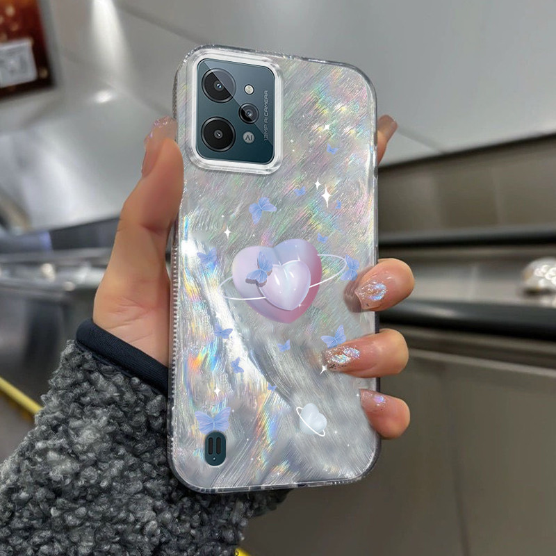 Casing Hp Untuk Realme C31 Case Casing HP Softcase ponsel silikon tahan jatuh transparan camlet Kasi