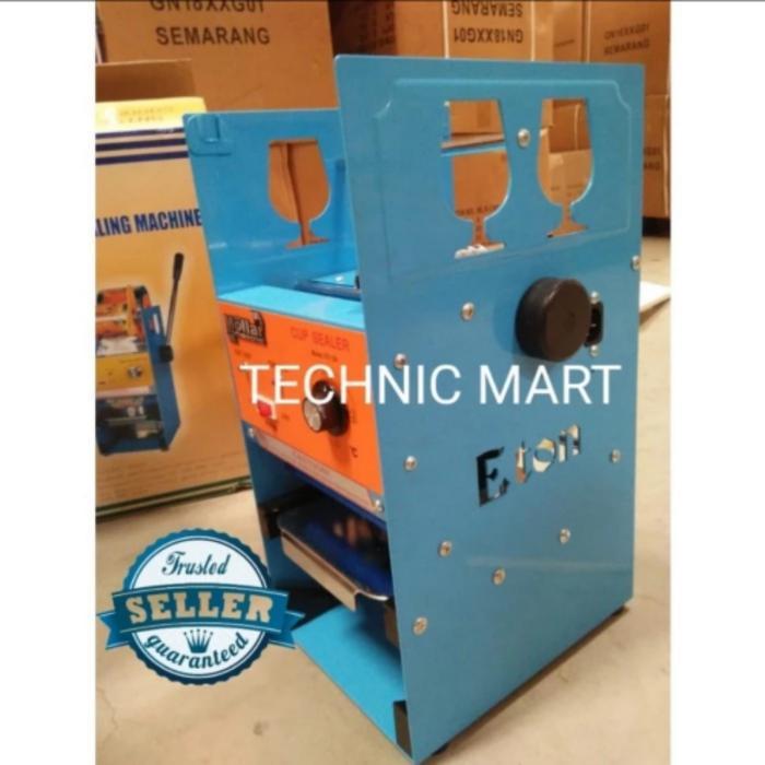 MESIN CUP SEALER ETON ET-D8/PRESS GELAS ETON MANUAL ET-D8