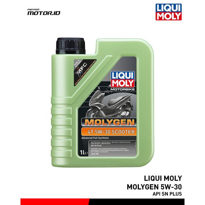 LIQUI MOLY MOLYGEN SCOOTER 5W-30 - Oli Mesin Motor Matic Full Synthetic