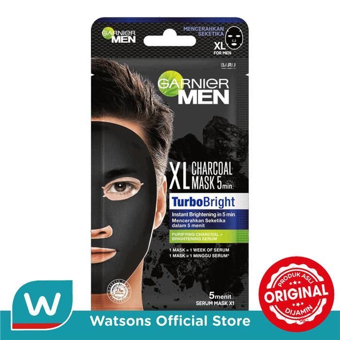 Garnier Men Turbo Bright Sheet Mask 1'S