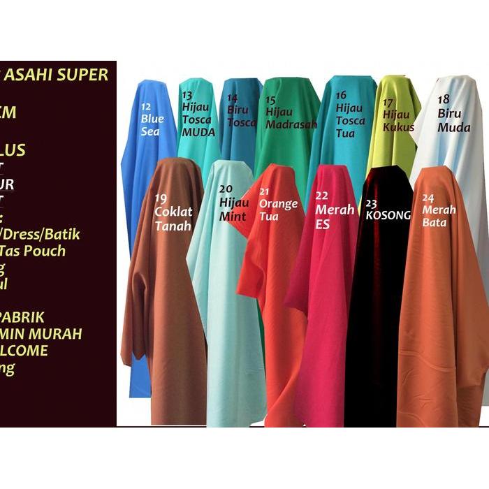 "New" Kain Furing Asahi Super Premium Per Meter