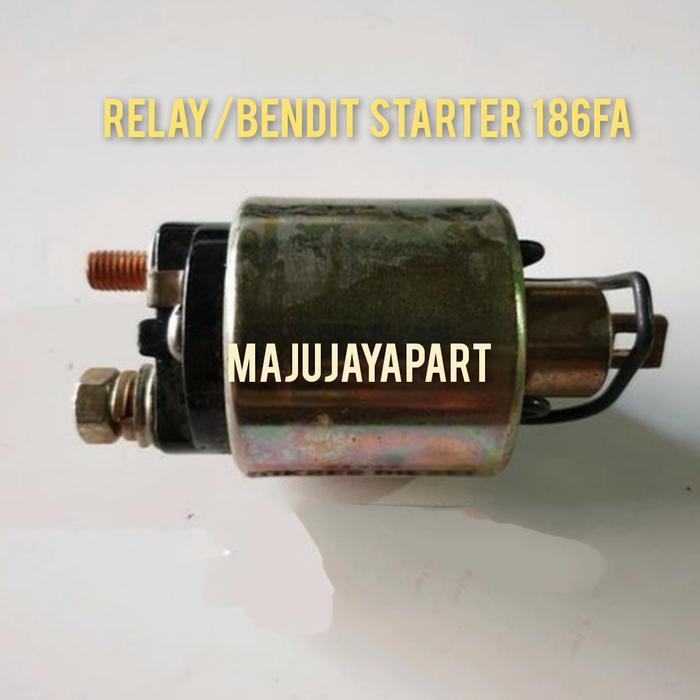 RELAY STARTER/BENDIT STARTER GENSET SOLAR KAMA KIPOR 186FA PASSSS