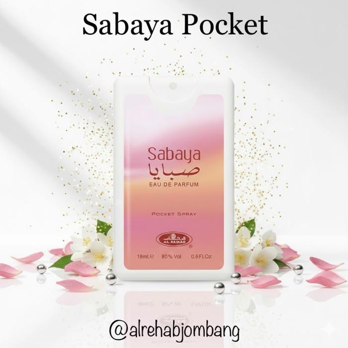 Parfum Sabaya Pocket 18ml Al Rehab Original