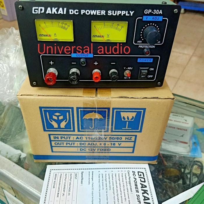 DC Power Supply GP Akai GP 30A