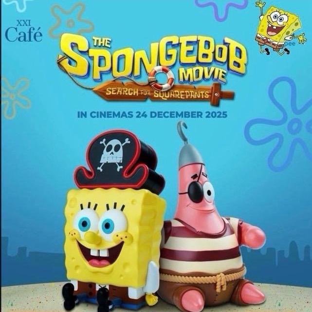 Official The Spongebob Movie Sipper Cup, Cinema Xxi