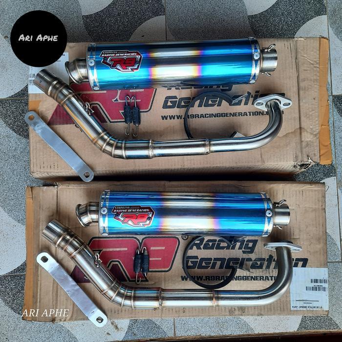 Knalpot R9 Mugello Original Mio J Gt Soul 115 Xride 115 Fino Fulsystem