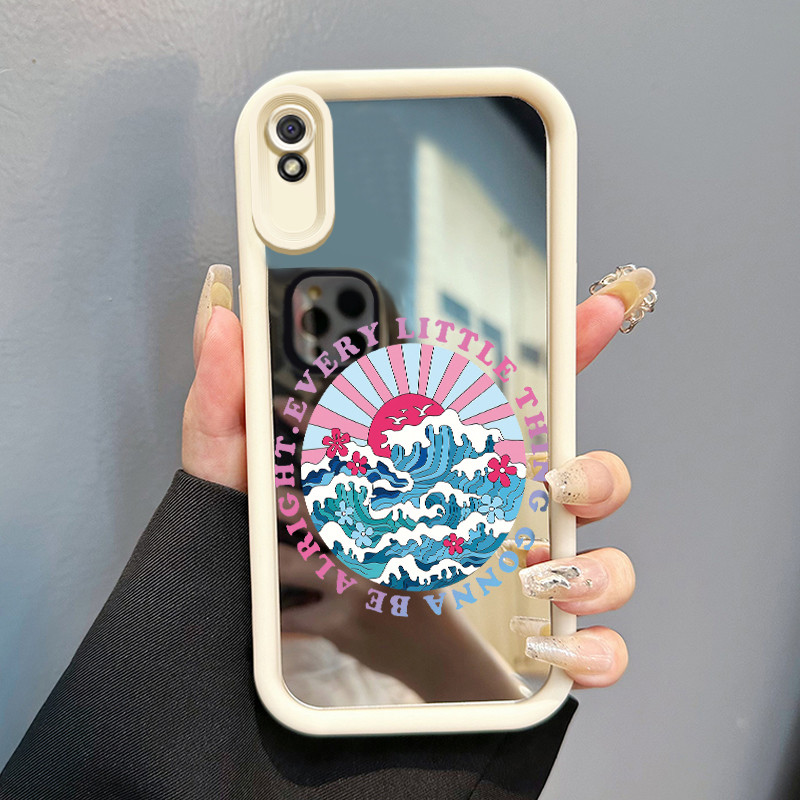 Casing Hp Xiaomi Redmi 9A Redmi 9i Redmi 9T Redmi 9 Power Case Casing Gelombang Graffiti Pola Kasus 