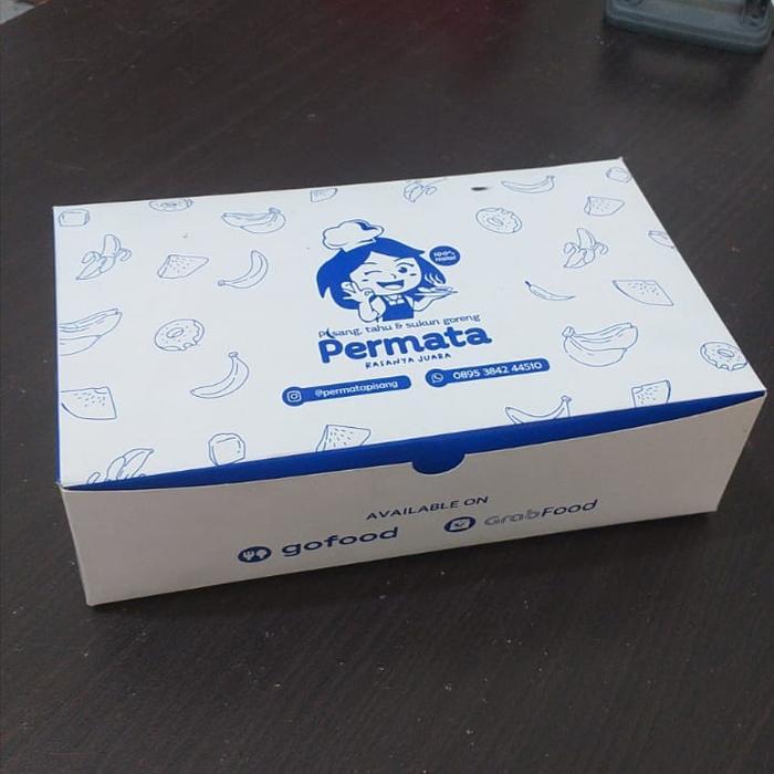 Custom box besar , 24.5 x 14.5 x 7 cm , Duplex 310 gsm