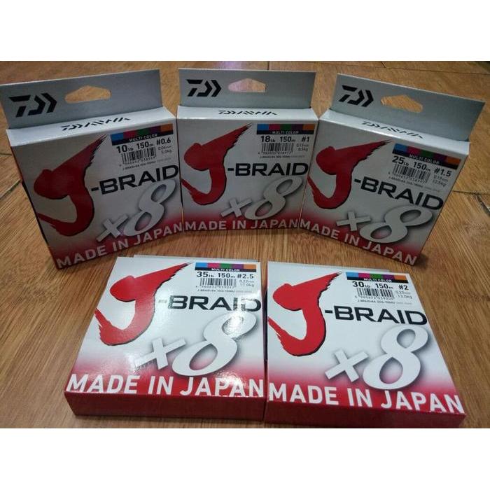 Senar Daiwa J Braid X8 Pe 1.5