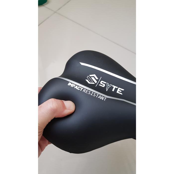 Sadel / Jok Sepeda Vaccum Gel Syte Lebar Taiwan