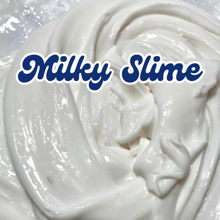 Cocomelon Toys - Slimiy - Milky Slime Asli Original White Slime - Full White Glue - Tekstur Lembut