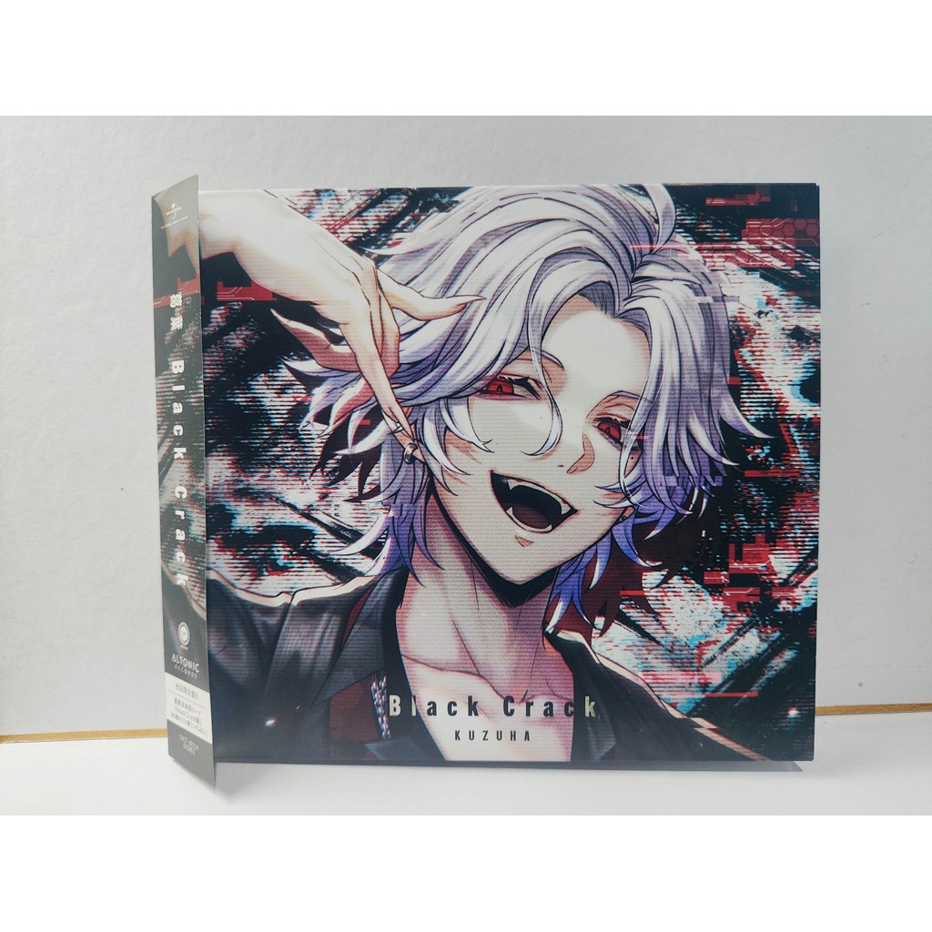 Kuzuha "Black Crack" Album CD Nijisanji Original Japan 1
