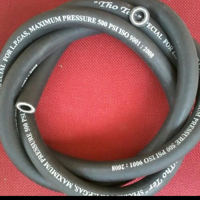 SELANG GAS LPG TERBAIK, AMAN 500 PSi 3 LAPIS ANTI TIKUS