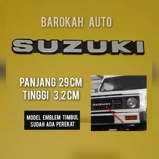 Katana Logo Mobil Emblem Suzuki untuk Grill Depan Katana