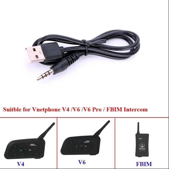 New KABEL CASAN USB CHARGER EJEAS V6PRO KABEL CASAN INTERCOME EJEAS V6PRO V4 Walkie