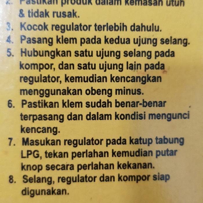 REGULATOR GAS COMP GASCOMP KOMPOR ELPIJI 3 KG 12 KG