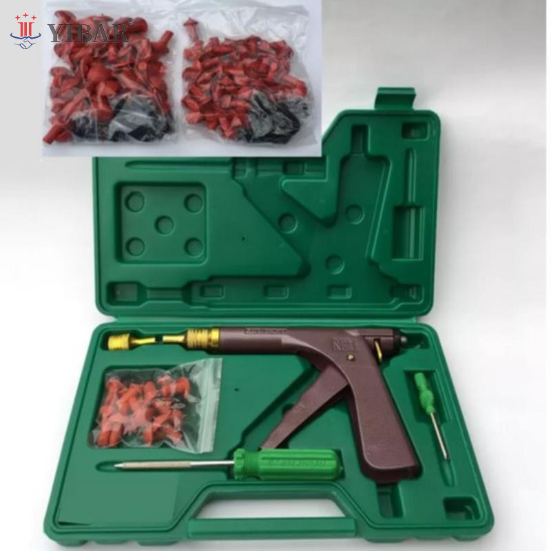 Vacuum tire repair gun rubber bullet mushroom nail motorcycle tire repair tool